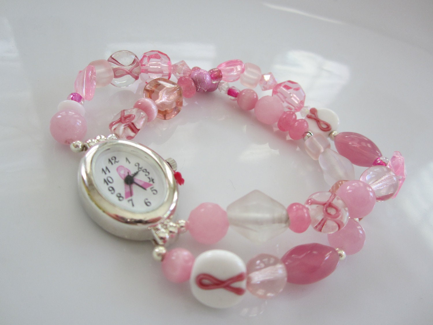Breast Cancer Awareness Watch Etsy