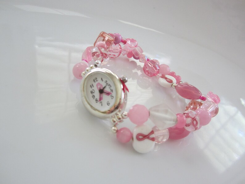 Breast Cancer Awareness Watch Etsy