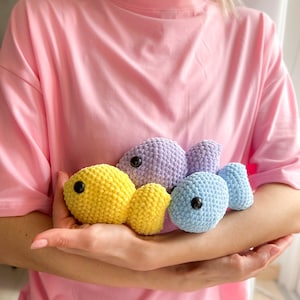 Fish Crochet PATTERN pdf DIY Crochet Undersea Creature Amigurumi Tutorial Toy Making DIY Ocean Animal Patterns