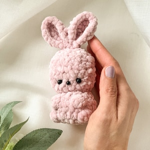 Bunny Crochet Pattern Amigurumi Crochet Plushie Pattern PDF PATTERN