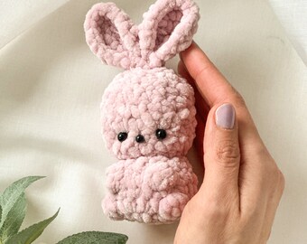 Bunny Amigurumi Crochet Pattern: Beginner Plushie (PDF Pattern)