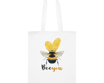 100% Cotton Tote Bag | 8 Colours | Bee You Totebag |