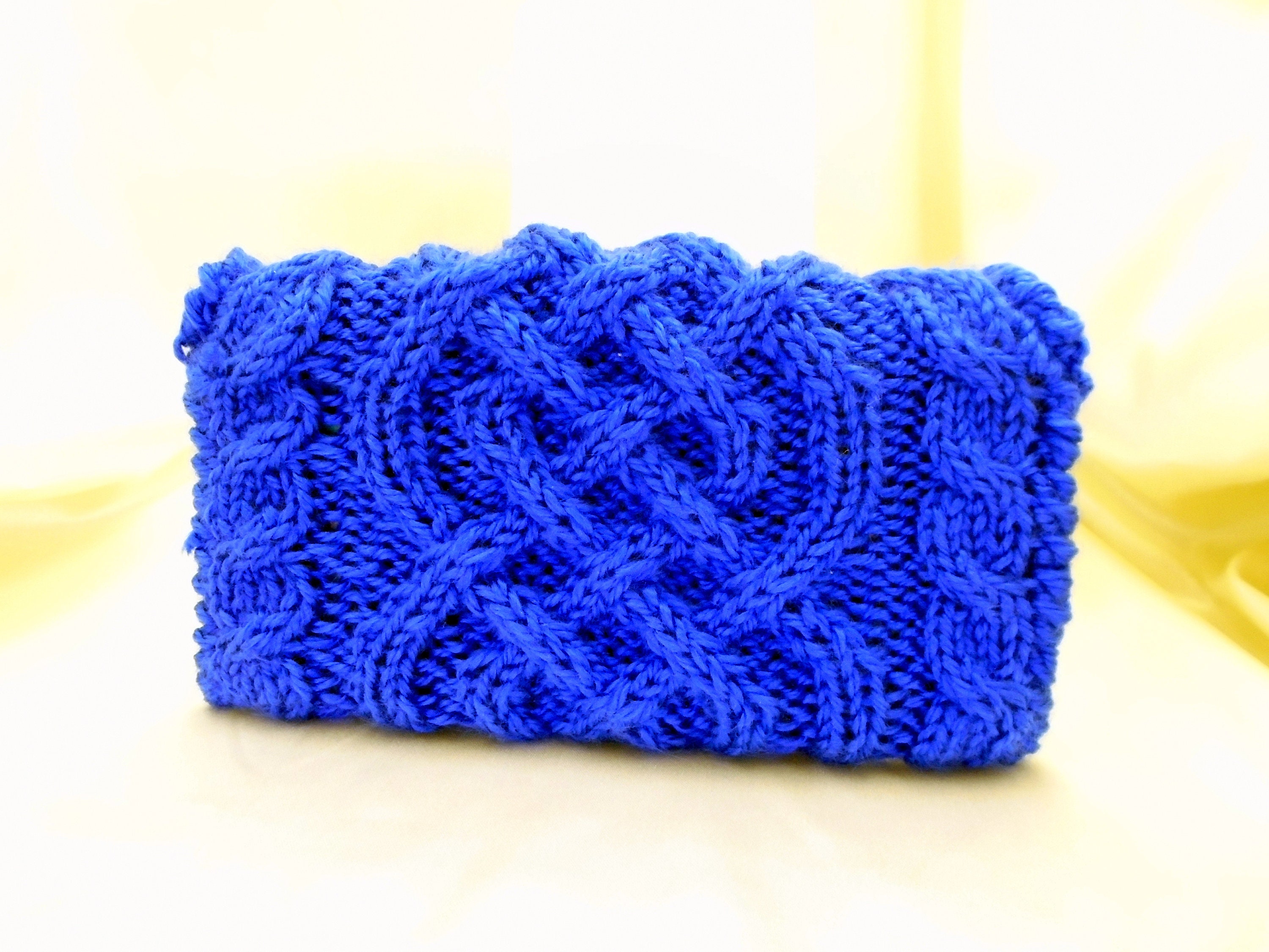 Knit Cell Phone Case Cable Knit Pattern ~ PDF Cable Knit Cozy