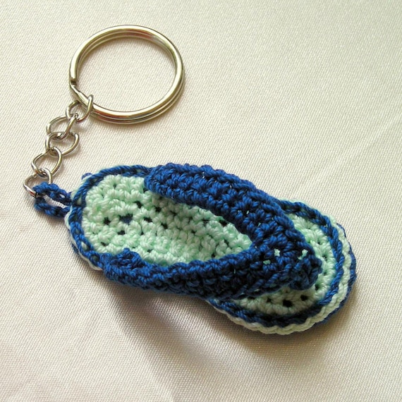 Flip Flop Keychain- birthstone and initial Flip Flop Keyring Flip Flop Charm Gift for Her Summer Keychain Summer Gift Sandal Keychain