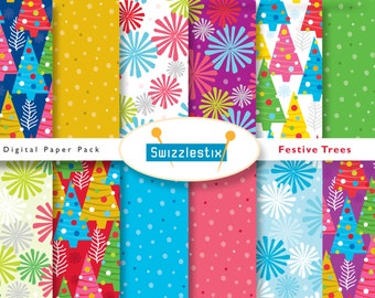 Weihnachten Digitales Papier, Urlaubs scrapbook Papier, Urlaubspapier, Retro Urlaubspapier, nahtloses Urlaubsmuster, Urlaubshintergrund