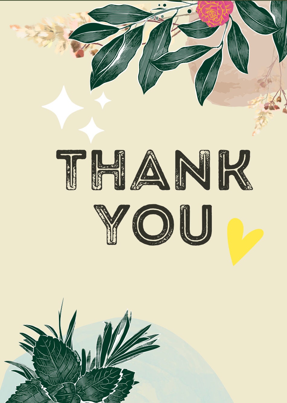 Thank You Cards - Etsy