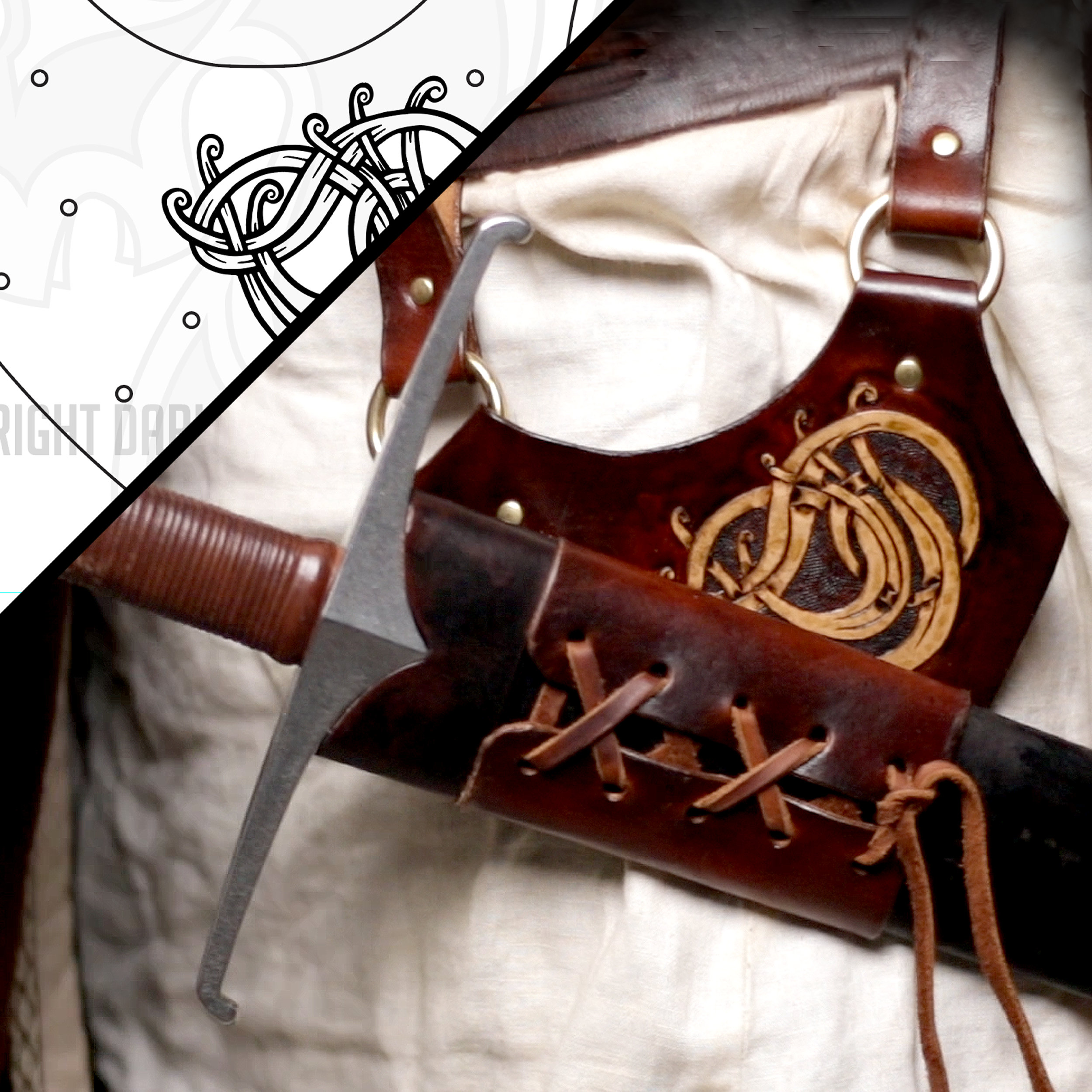 Patterns Sword Frog Etsy