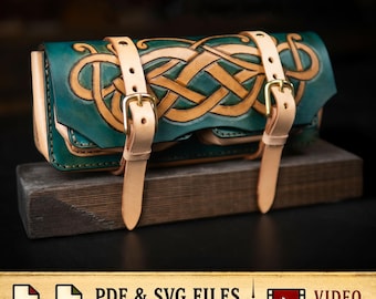 Pochette large - Pochette pour téléphone portable | Téléchargement - PDF - LASER SVG