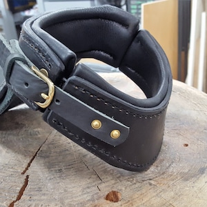 Leather Gorget | Neck Armor - Black