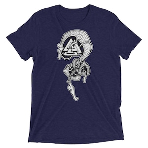 Viking Serpent Valknut Shirt / Graphic T-Shirt