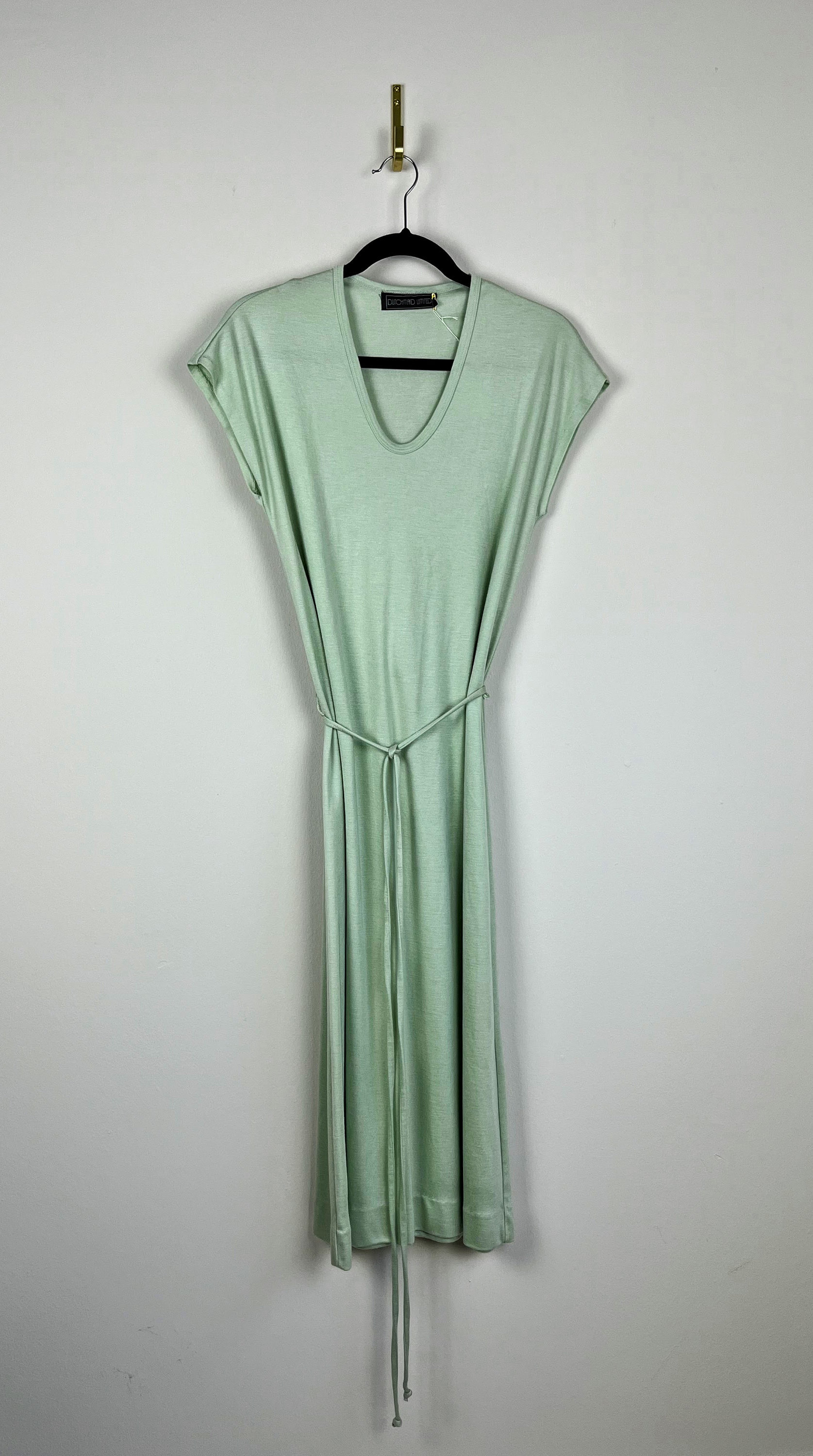 mint green cap sleeve dress Mint Green Short Sleeve Starlight Midi Dress