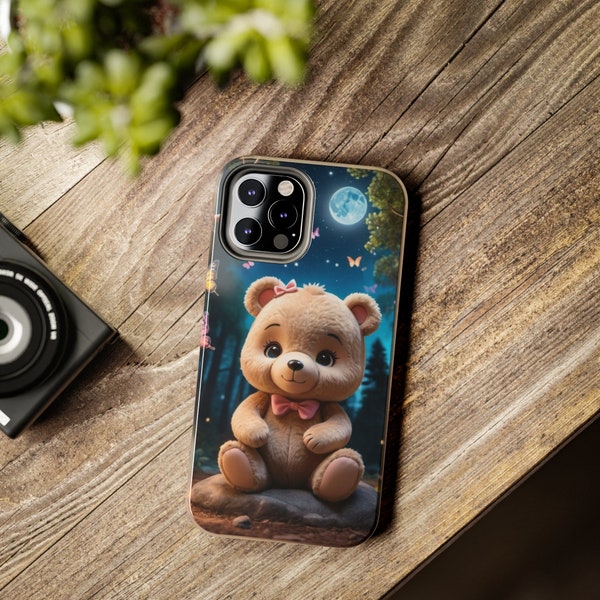 Unique  Gift Teddy Bear Treasures phone cases: Personalized Iphone and Samsung Phone Cases Deliver Protection, Elegance, and Stylish