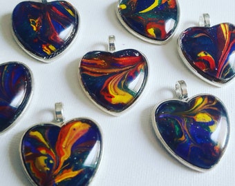 Pendants made from my Paintings