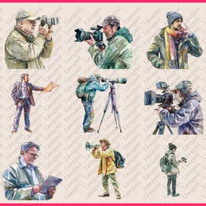 Machine Movie Director 21 PNG Film Director Clipart | Movie Manager With Suit, Camera ...