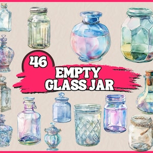 46 PNG leeres Glas Clipart | Haus Küche Dekor Clipart, Schönes Glänzendes Glas Objekt Clipart, Kommerzielle Illustration| Sofort Download