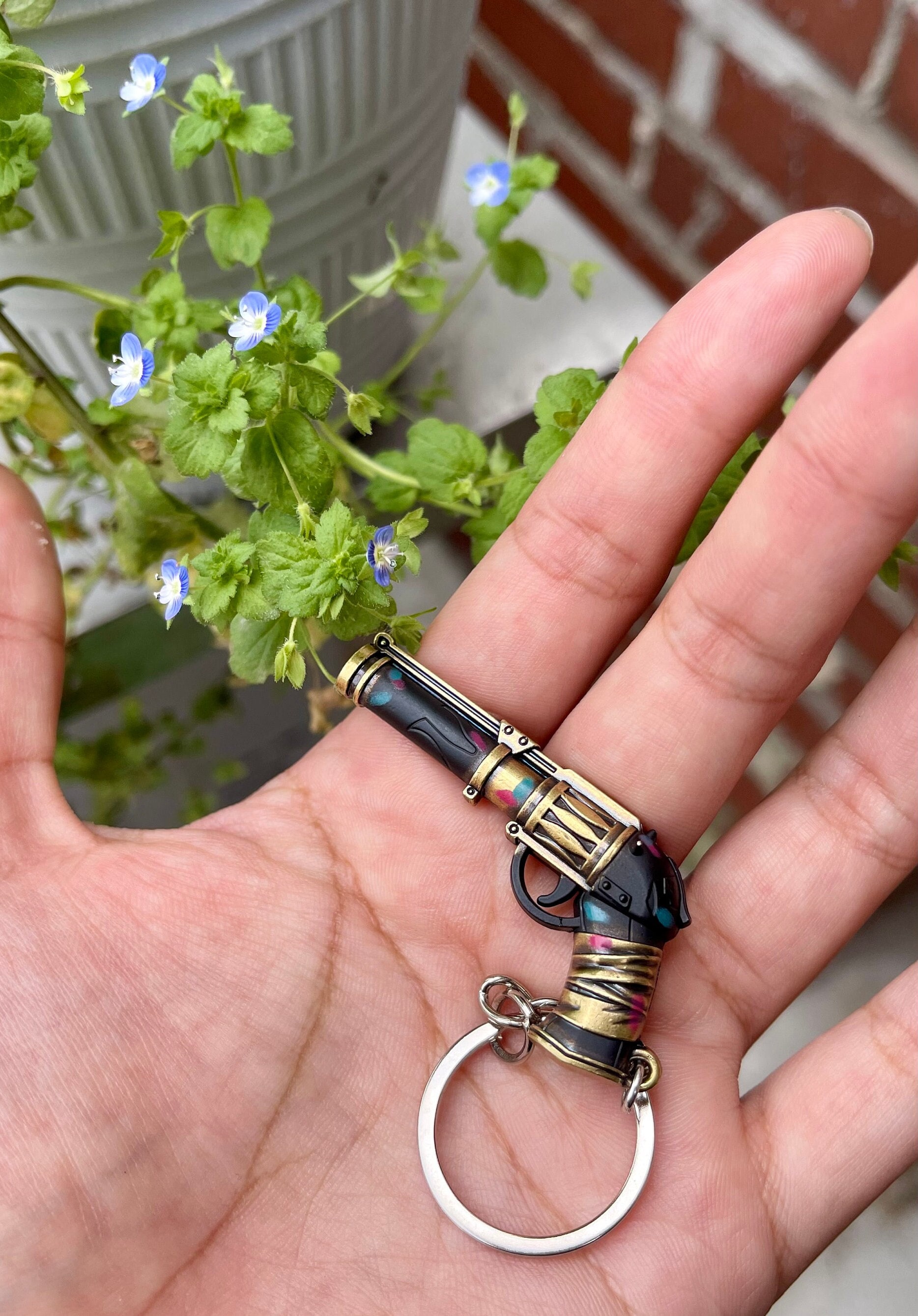 Arcane Inspired Jinx Pistol Keychain/jinx 'ZAPPER' Keychain/arcane