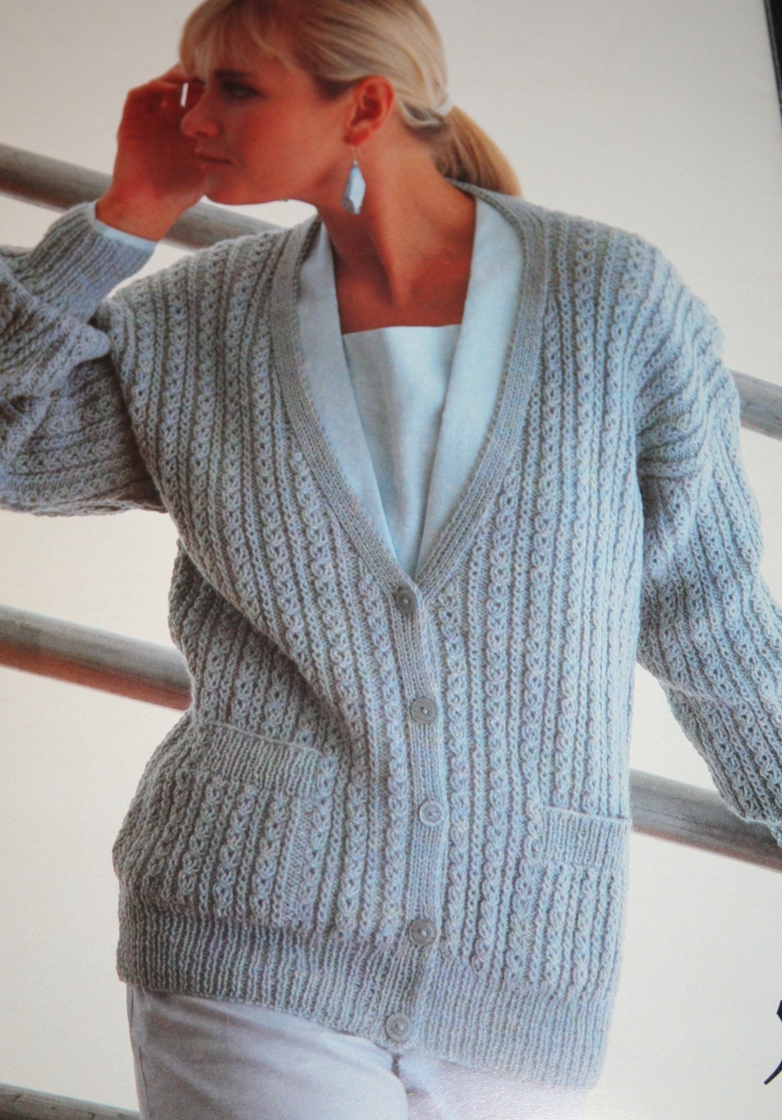 Sweater Knitting Patterns for Men & Women in DK Weight Yarn | Etsy