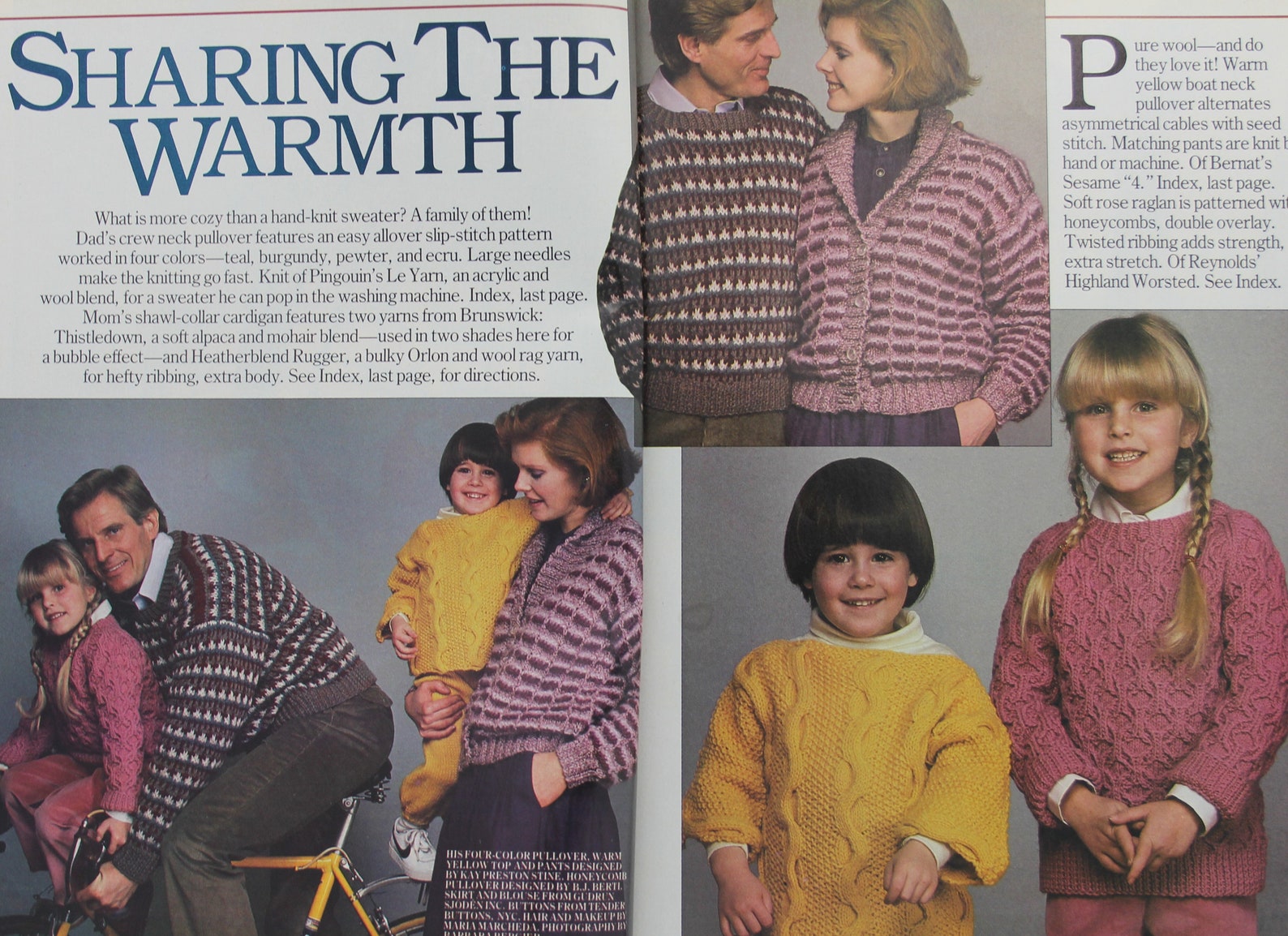 Knitting Patterns McCall's Needlework & Crafts August | Etsy