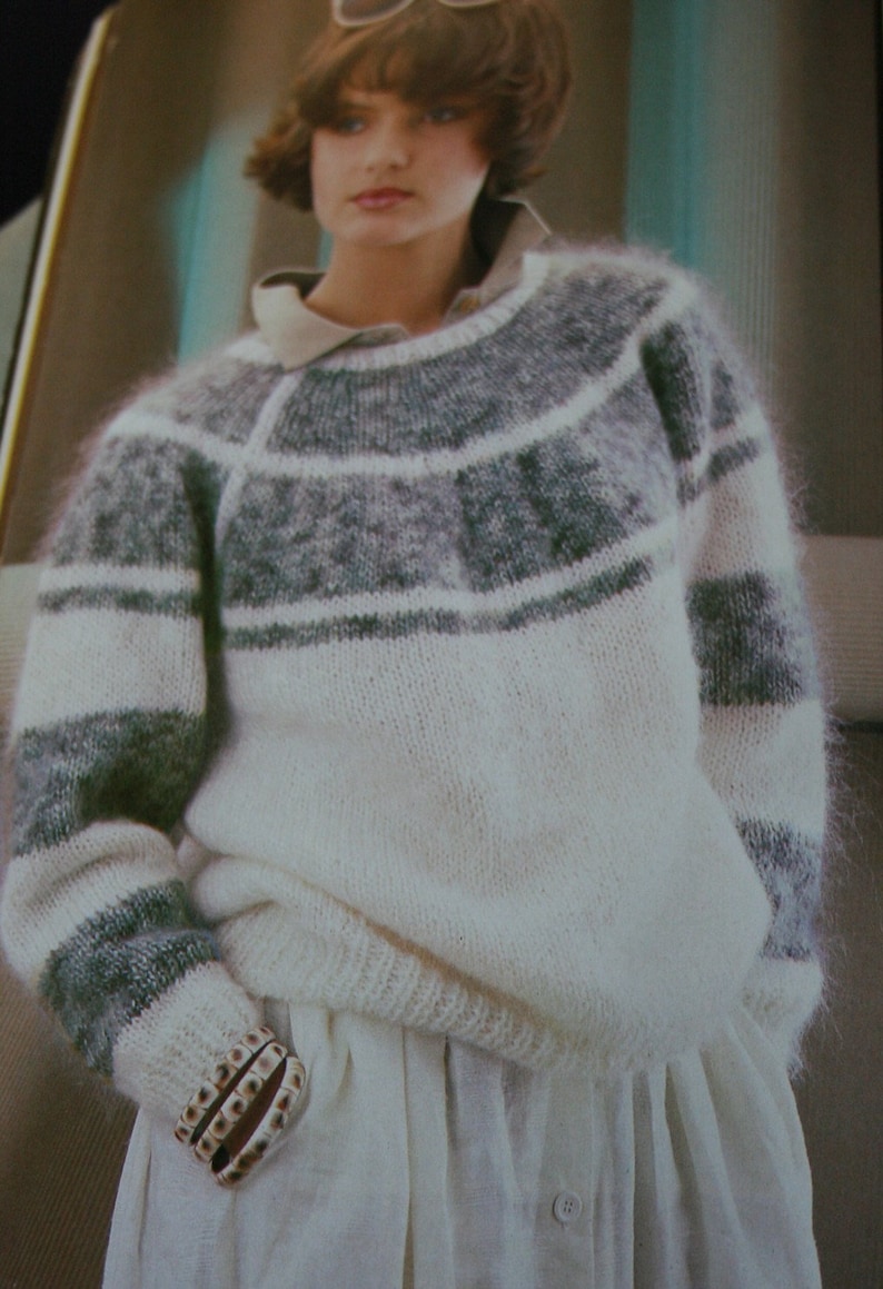 Sweater Knitting Patterns Knitting Elegance anny blatt 15 Etsy