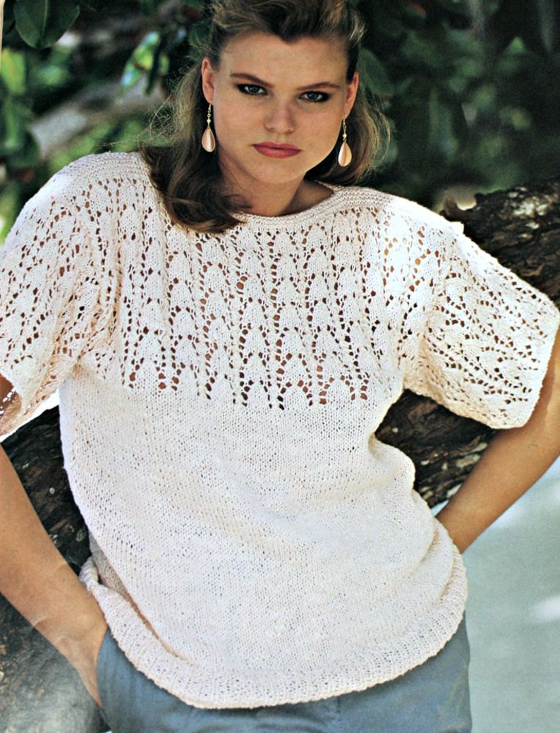 Sweater Knitting Patterns for Women Summer in Style | Etsy