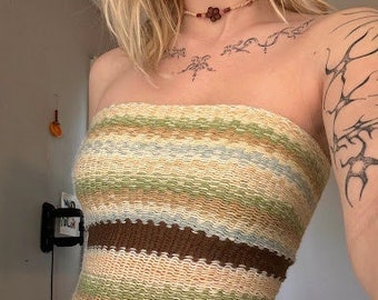 Knitted Tube Top