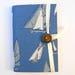 Blue Journal Notebook Sailboat Journal Diary Handmade Journals Blank ...