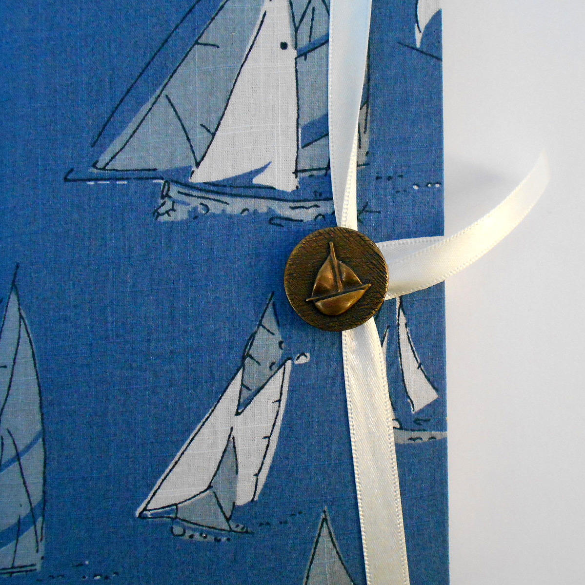 Blue Journal Notebook Sailboat Journal Diary Handmade Journals Blank ...