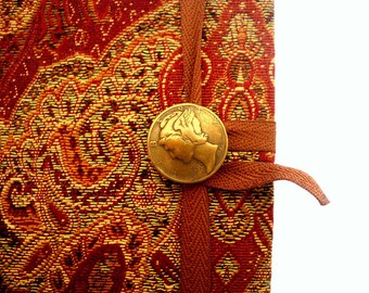 Braun ejournal Notebook Tagebuch handgemachte Zeitschriften mit leerem Papier komplizierte Vintage Steampunk persönliche Stoff Notizbuch Tagebuch Erinnerungen Buch