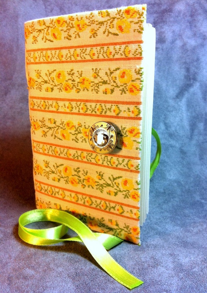 Yellow Flowers Journal Notebook Diary Writing Journal With Etsy
