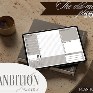 The Old-Money Planner - Dated Lifestyle Planne -Yearly| Monthly| Weekly| Daily Practical Interactive and Printable Aesthetic Templates-2025