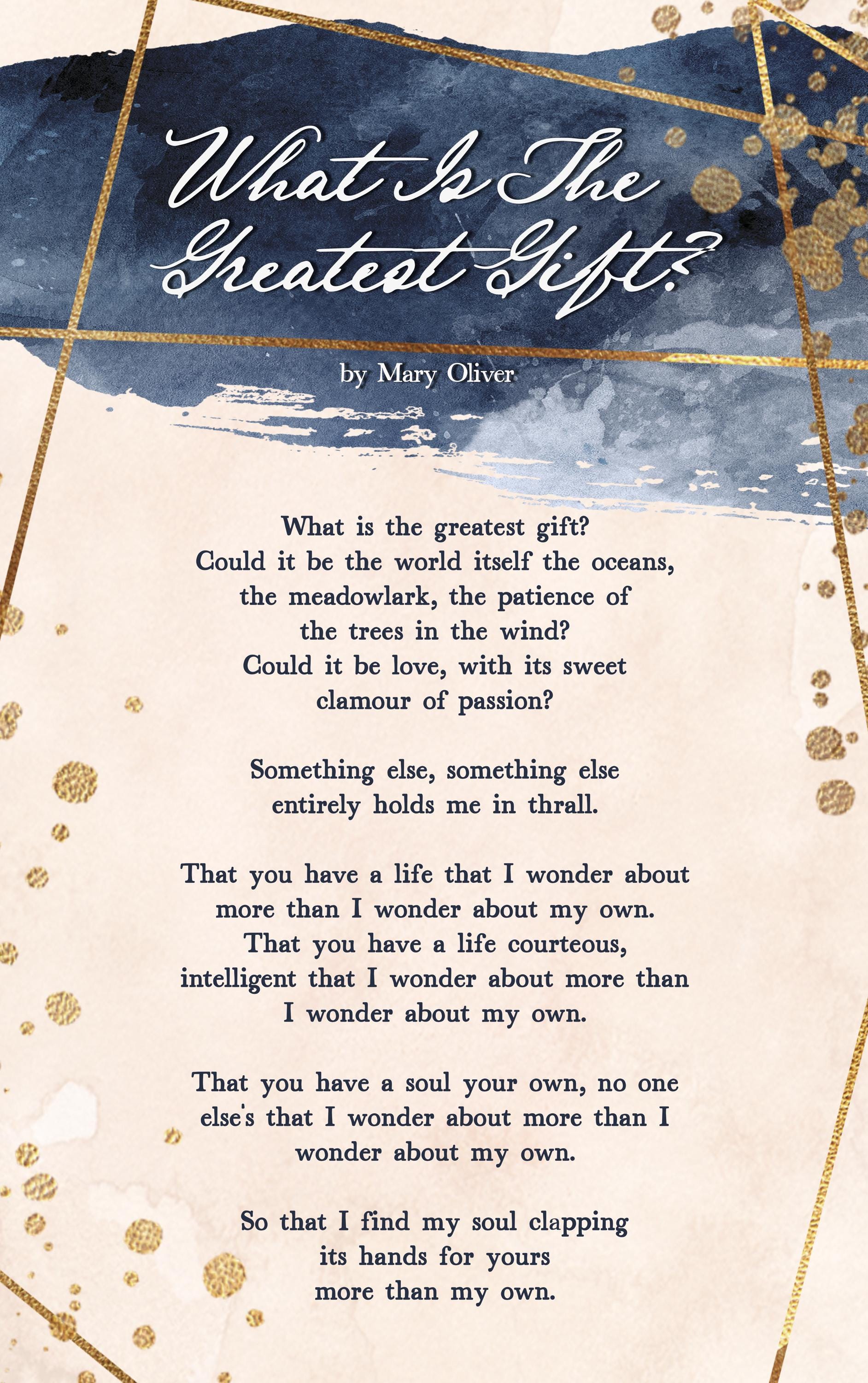 Mary oliver love poems wedding 60 photos