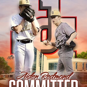 College Commitment Announcement Graphics - Etsy