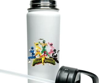 Personalized Name Stainless Steel Insulated Hydro Sports Water Bottle Drinks Keeps Cold 24 Hours Custom P.Rngr Boys Girls School & Camp Gift