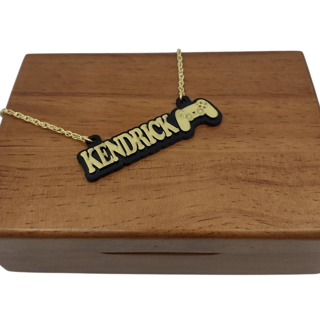 Video Game Controller Gaming Gamer Personalized Necklace Chain Quality ...