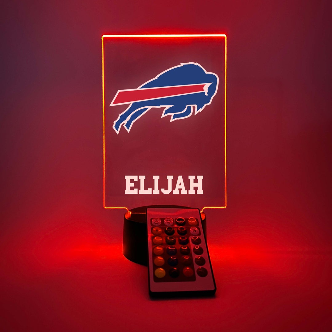 Night Light up LED Table Lamp American Football Fan Sports Team Player ...