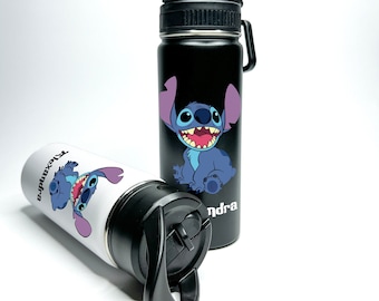 Personalized Custom Koala With Name Stainless Steel Insulated 18/32oz Hydro Water Bottle Keeps Drinks Cold for 24 Hours & Easy Carry