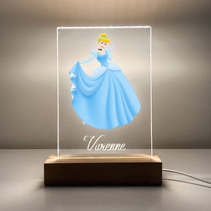 strapless open back dress My Prince Will Come” LED Light Up, Puff Sleeve Tulle Princess Dress, –  Modish Kids Boutique 👑 main image 1