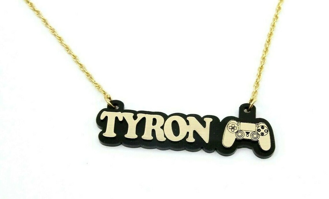 Video Game Controller Gaming Gamer Personalized Necklace Chain Quality ...