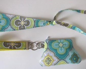 Cotton Wristlet and Hair Tie Set