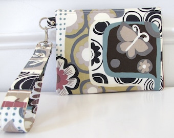 Large Makeup Clutch Wristlet Purse Carry All Case