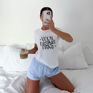 Baby Tee Mockup G 5000b // Womens White Baby Tee Mockup, Coquette Baby Tee Mockup, Trendy Mirror Selfie Baby Tee Mockup, Aesthetic Mockup