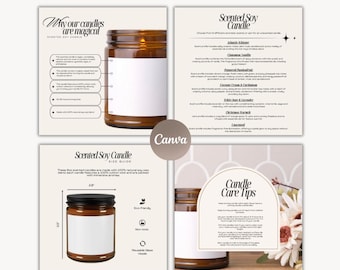 Amber Jar Candle Size Guide