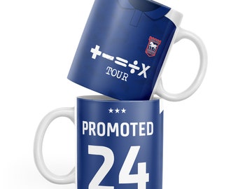 Ipswich Town Promoted Home Kit Mug 23/24