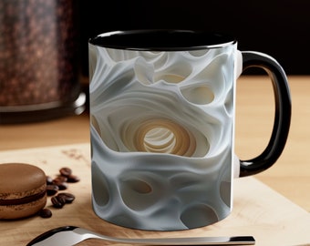 3d Art, Accent Coffee Mug, 11oz