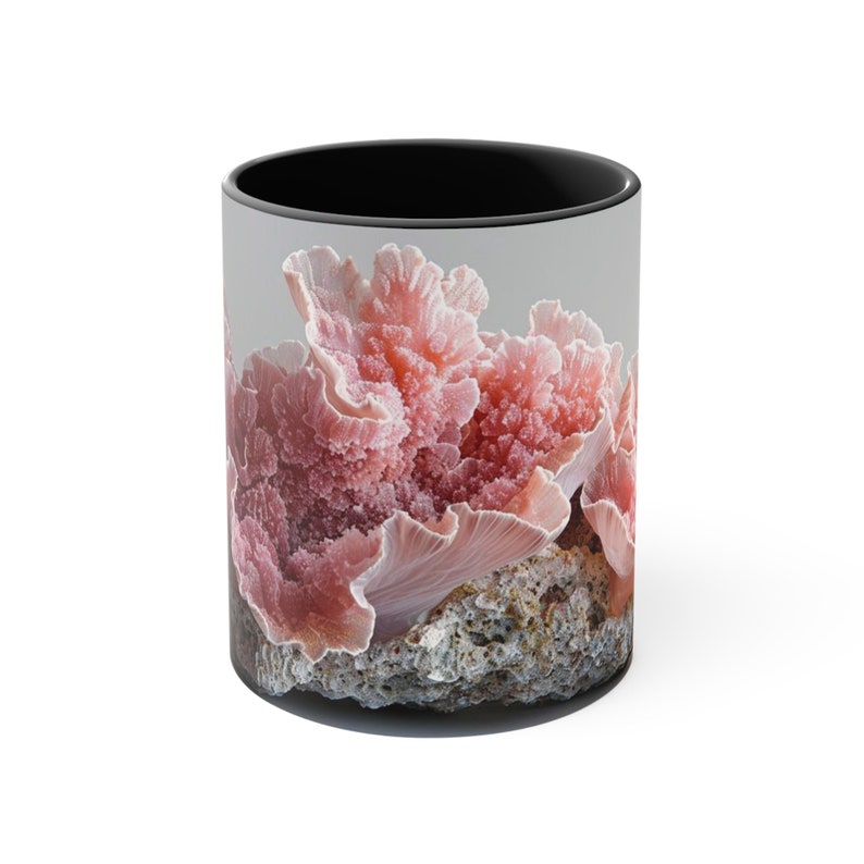 Pink coral, Accent Coffee Mug, 11oz zdjęcie 9