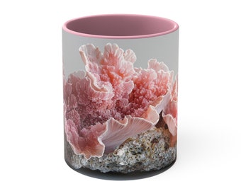 Pink coral, Accent Coffee Mug, 11oz