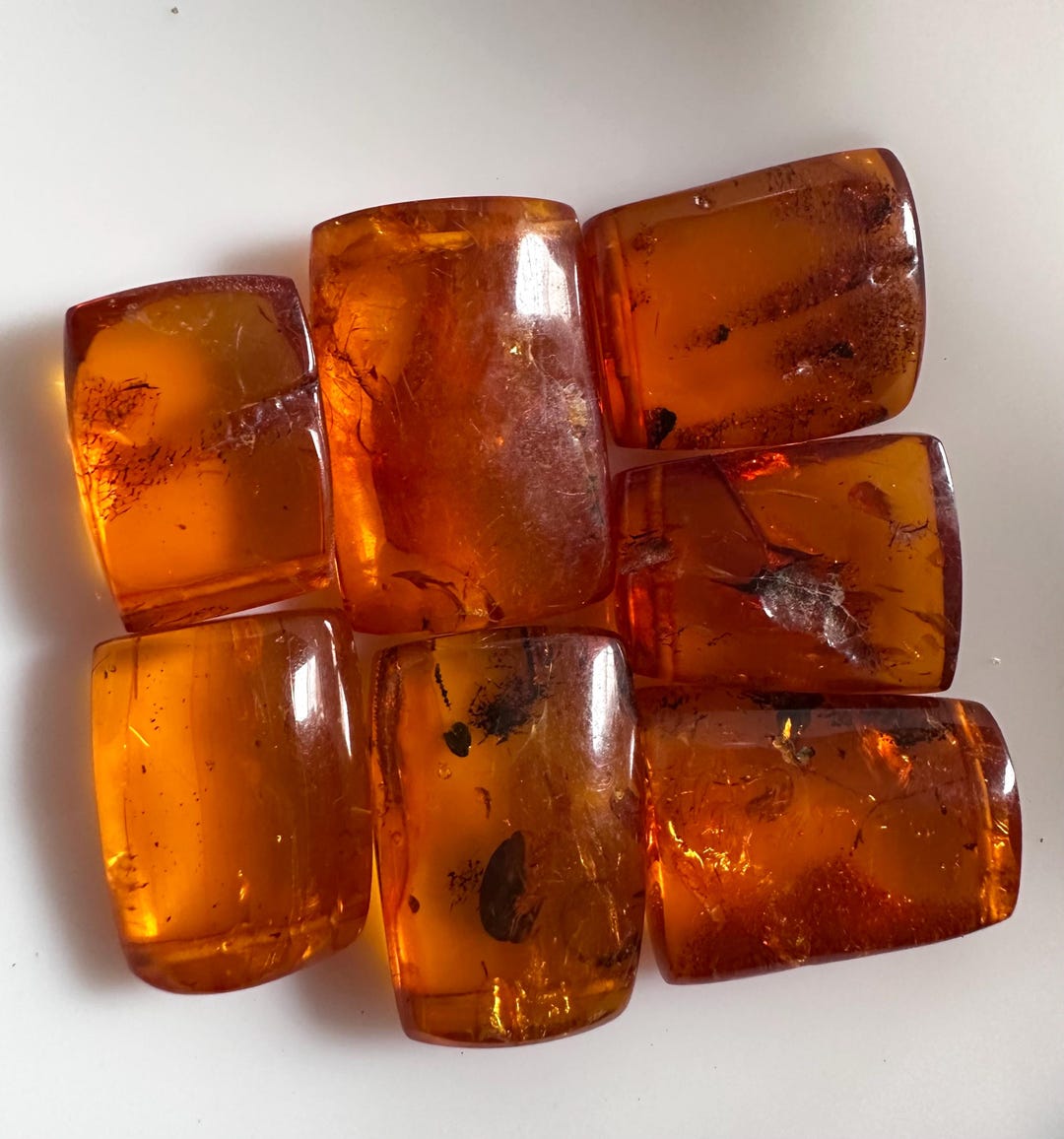 Amber Large WOW 1940's Natural Baltic Amber With Inclusions Large Chunk Top Drilled ...