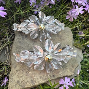 Vintage Lucite Hair Clip - Etsy