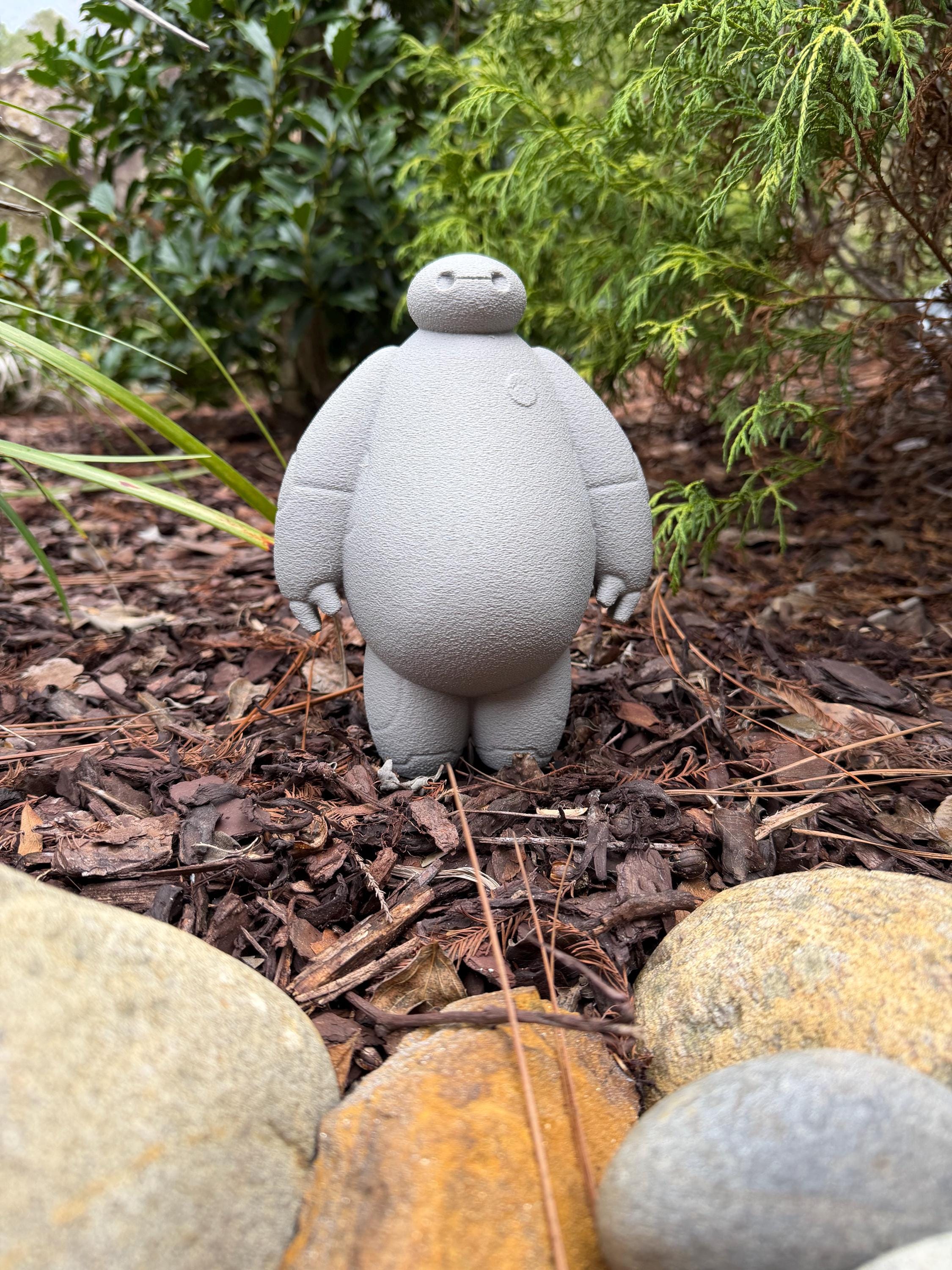 Baymax Garden Statue Decor Flower Magic Characters Disney Epcot