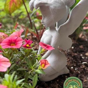 Tinkerbell Disney garden flower statue - figure decor Tink fairy gift Peter Pan